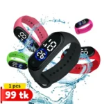 kids Digital LED Waterproof Smart Watch - 1 pcs