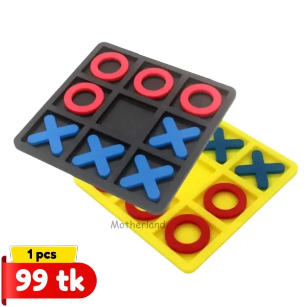 Tic-Tac-Toe 3*3 Pazzel Game Play - 1 pcs