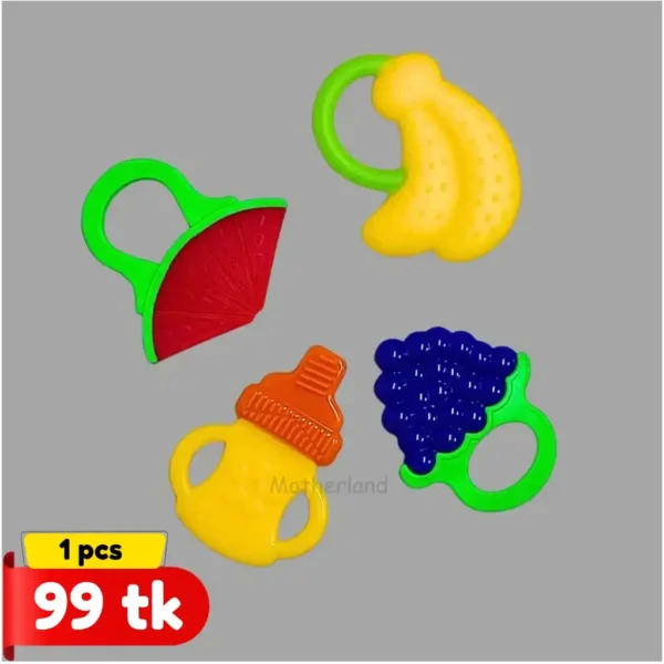 Silicone Baby Teether - 1 pcs