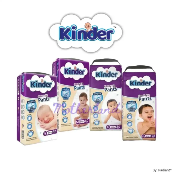 Kinder Comfy Fit Pants Baby Diaper By Radiant