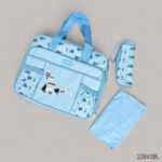 Diaper & Accessories Bag with Mat & Feeder Cover - Large - Image 2