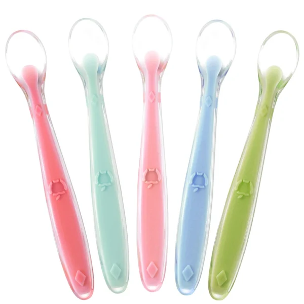 Full Silicone Feeding Single Spoon