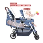 Twin baby stroller (Double stroller) - Image 4