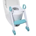Baby Potty Training High Commode Seat with Adjustable Stairs - Image 2