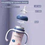 Kidsdog Stainless Steel Thermos Feeder Bottle Vacuum Mug -300 ml - Image 2