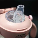 Duck Beak Baby Water Training Straw Cup with Nipple 6m+ 340ml - Image 2