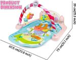 5 in 1 Baby's Piano Gym Mat - Play Mat - Image 4