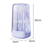Silicone Tongue Cleanser Tooth brush for 0m+ baby, 3pcs box - Image 3