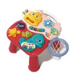 tiibaby 3 In1 Musical Stroller Push Walker , Game Table And Game Board - Image 4