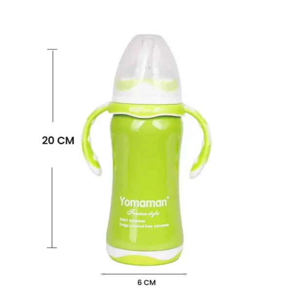 Yomaman Stainless Steel Feeder Bottle Vacuum Mug -260 ml