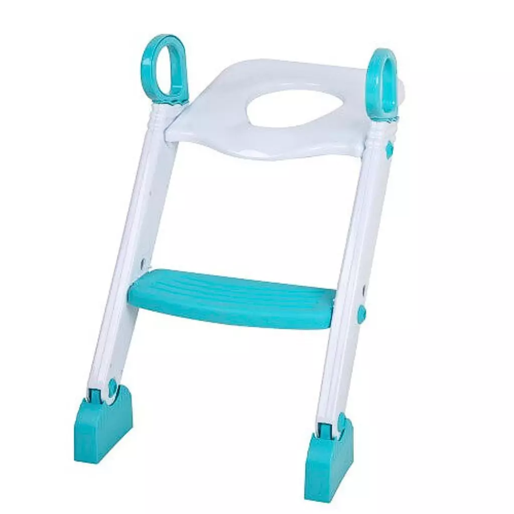 Baby Potty Training High Commode Seat with Adjustable Stairs - Image 1