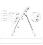 330 Convertible Adjustable & Foldable Baby High Chair - Image 4