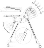 330 Convertible Adjustable & Foldable Baby High Chair - Image 3