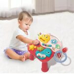 tiibaby 3 In1 Musical Stroller Push Walker , Game Table And Game Board - Image 6