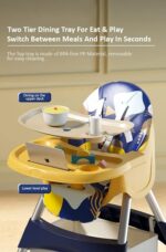 StarAndDaisy Multifunctional Portable 3 in 1 High Chair for Baby - Image 9