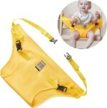 Adjustable Baby Dianing Safety Belt - Image 2