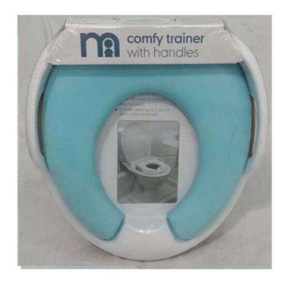 Mothercare Baby Toilet Trainer with Handle Soft Baby Potty Commod Seat