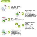 Farlin One Touch Steam Sterilizer [Green Saver Micro Computer] - Image 5