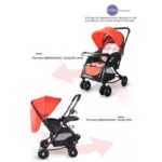 720W Premium Rocking Baby Stroller - Image 2