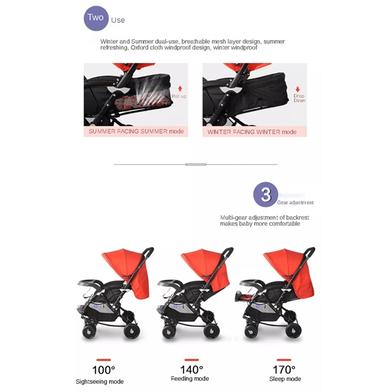720W Premium Rocking Baby Stroller - Image 3