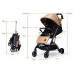 QZ1 Pro Portable Luggage Strollers Prams- Travel Friendly - Image 2