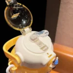 Kawaii Straw Water Mum pot Bottles Children Cup Traveling Hiking Camping - 820 ml - Image 2