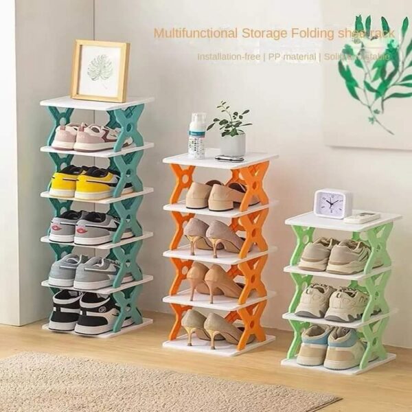 5 Layer Shoe Rack Include Top