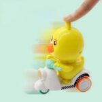 Super Cute Press-And-Go Yellow Duck Car Toy - Image 2