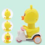 Super Cute Press-And-Go Yellow Duck Car Toy - Image 3