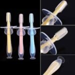Silicone Tongue Cleaner Toothbrush for 0m+ baby