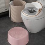 Baby 3 in 1 Premium Quality Toilet Training with Cushion Footstool Multi-Purpose Portable Training Potty - Image 2