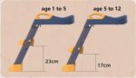 Potty Training High Commode Seat with Adjustable Stairs - Image 2