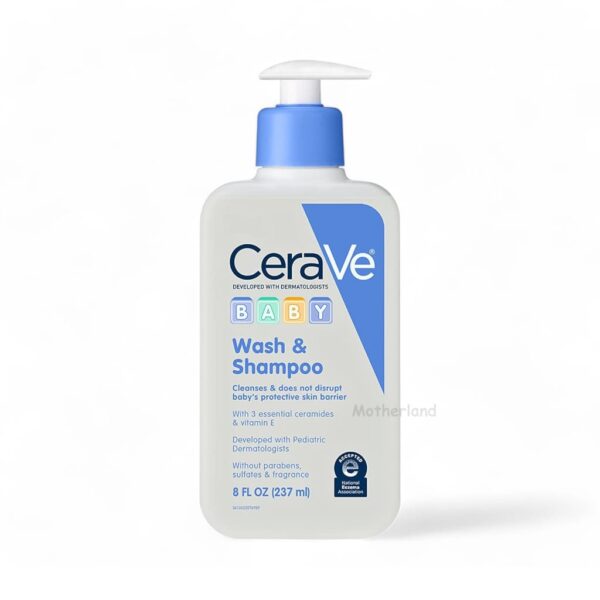 CeraVe Baby Wash & Shampoo 237ml - (USA)