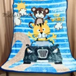 Disney Micky Mouse Double Lear Baby Blanket - Image 2