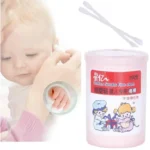 Cotton Swabs Fine Stem Mini Buds - 200 pcs - Image 2