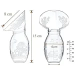 Silicone Manual Breast Pump Efficient Milk Saver - Image 2