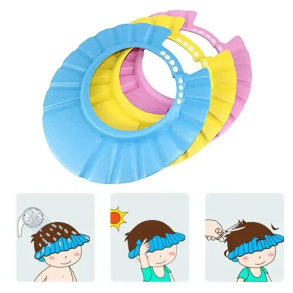 Baby Shower Cap with Ear Cover