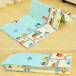 Floor Mat for Babies with Double Sided Water Proof Kids Carpet Mat - Play Mate - Image 2