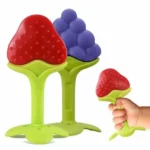 Baby Silicone Fruit Shape Hand Teether Tree Teether