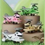 Dinosaur Kids Swing Car For Baby Toy - China - Image 2