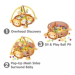 Lion Activity Gym & Ball Pit 0m+ - Image 2