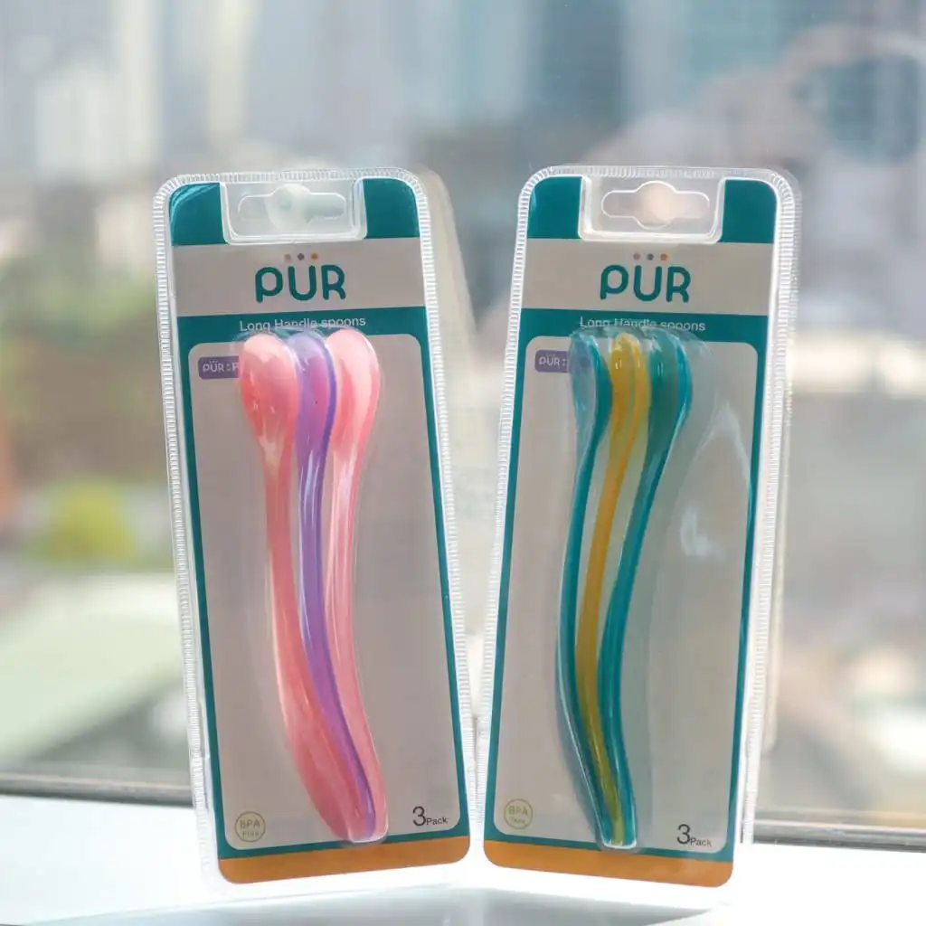 PUR Long Handle Spoon - 3 Pcs - Image 1