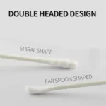 Hercules Bear Baby Cotton Swabs Mini Buds - 200 pcs - Image 2