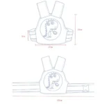 Premium Quality Kids Bike Safety Belt for Motorcycle Riding With Double Lock - China - Image 4