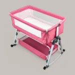 3 in 1 Baby Bassinet Bedside Sleeper Swing Crib, Height Adjustable Rocking Facilities Baby Cot - China - Image 2