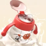 Rovco Tritan 180ml Sippy Cup Water Training Mumpot 3M+ (China) - Image 2