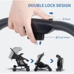 T609 Baby Cradle Stroller With Rocking - China - Image 5