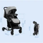 T609 Baby Cradle Stroller With Rocking - China - Image 3