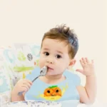 100% Silicon Baby Dinning Tray Bib (China) - Image 2