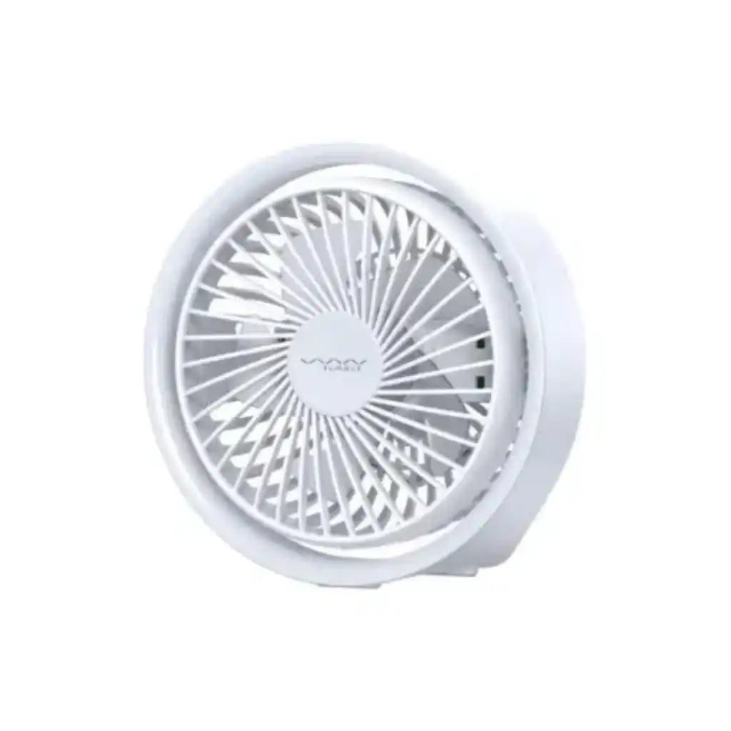 Vyvylabs D04 Mini Portable Rechargeable Fan (with LED Light) - 1800mAH - Image 1